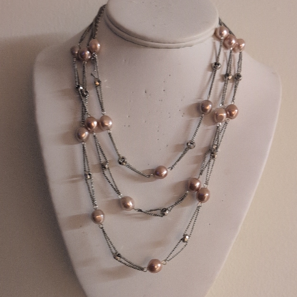 Monet Pearl Necklace